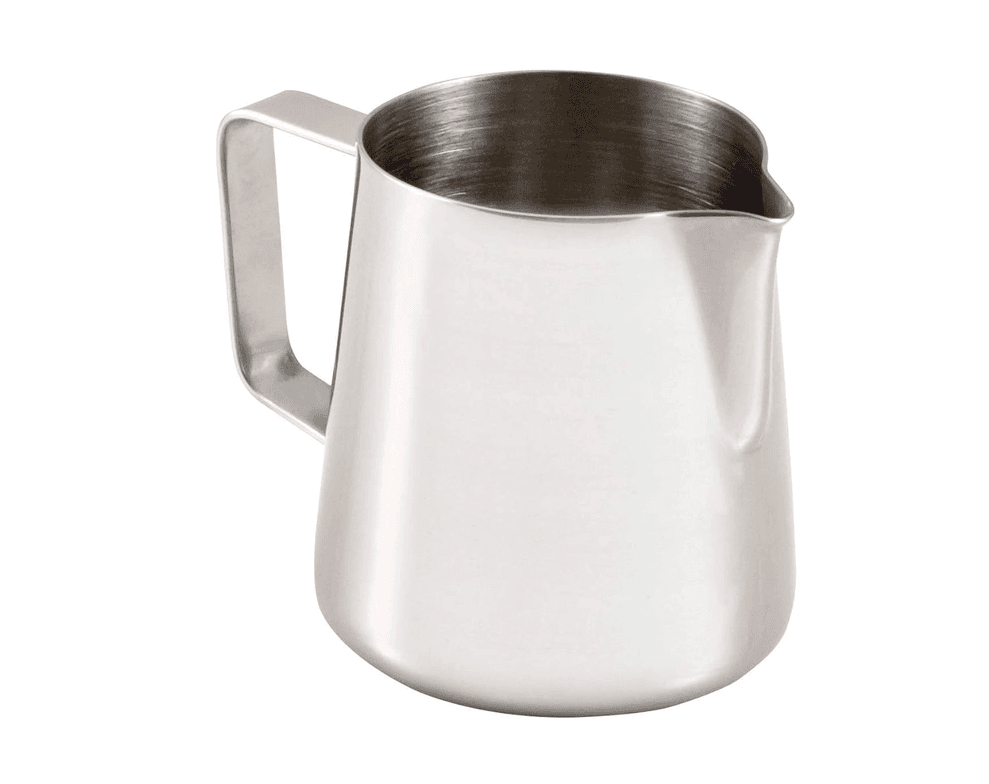 Fino 12 oz Stainless Steel Milk Frothing Pitcher for Coffee, Lattes & Tea