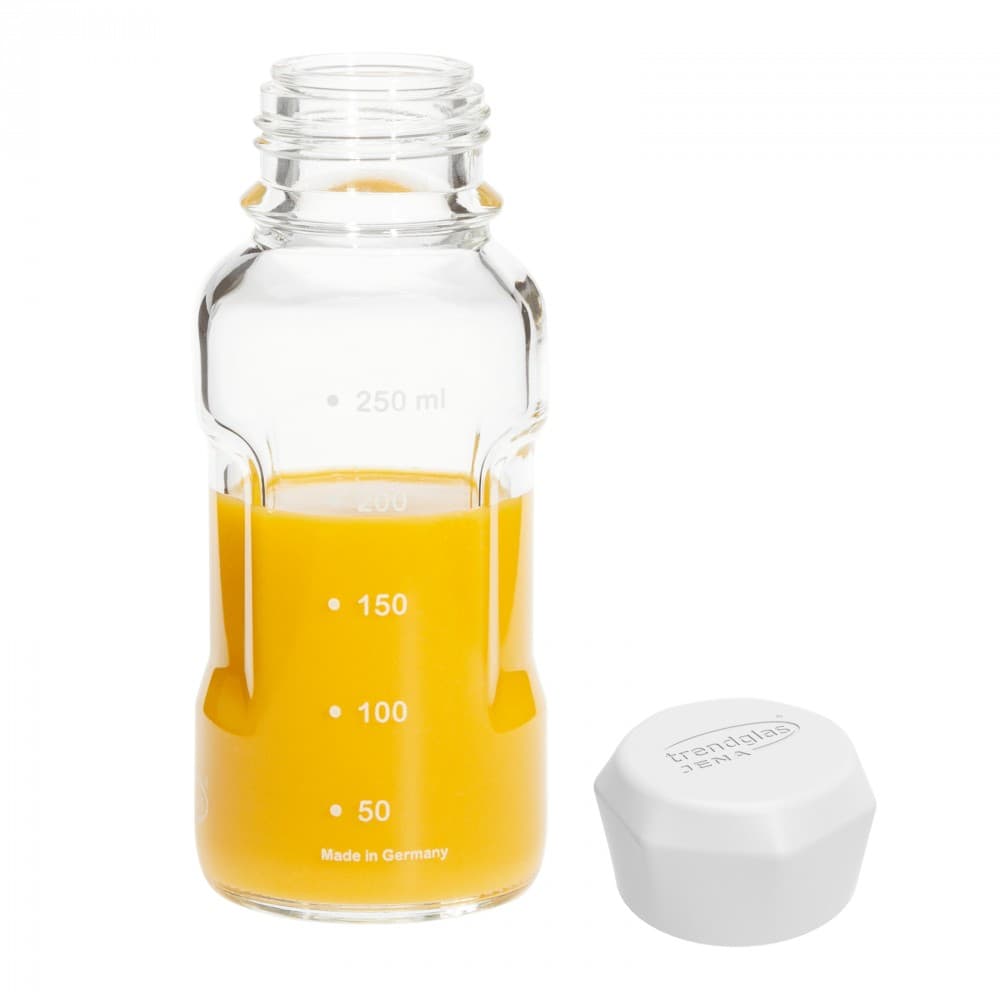 Glass Water Bottle - 8 oz (250 ml )